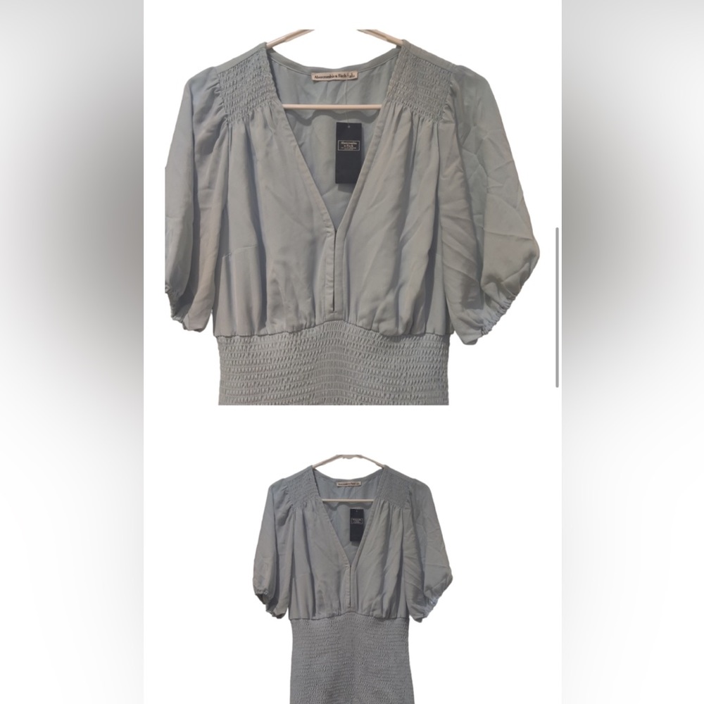 Abercrombie and Fitch powder blue dress L